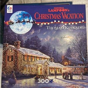 Thomas Kinkade Christmas Vacation Puzzle